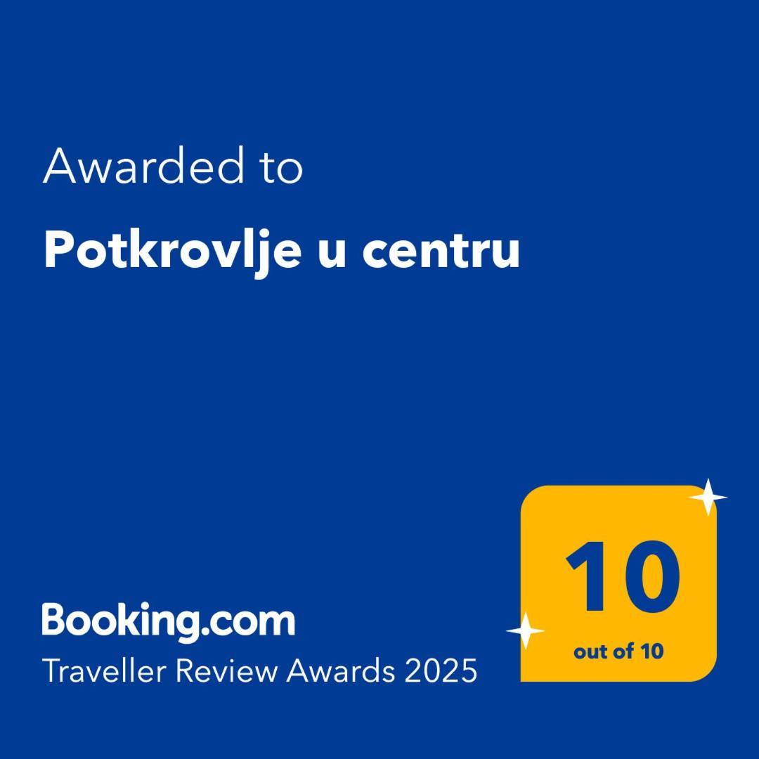 Potkrovlje U Centru 塞拉耶佛 外观 照片